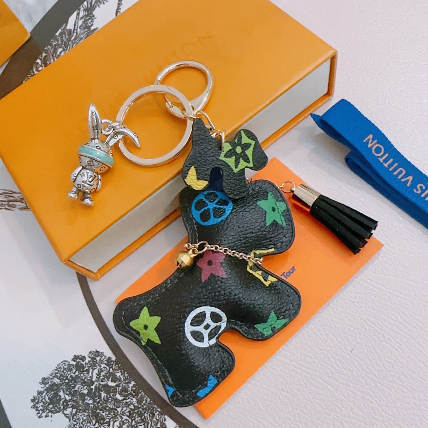 Louis Vuitton Monogram Multicolore M65158 Keychain